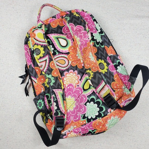 Vera Bradley Backpack floral paisley - Picture 7 of 12